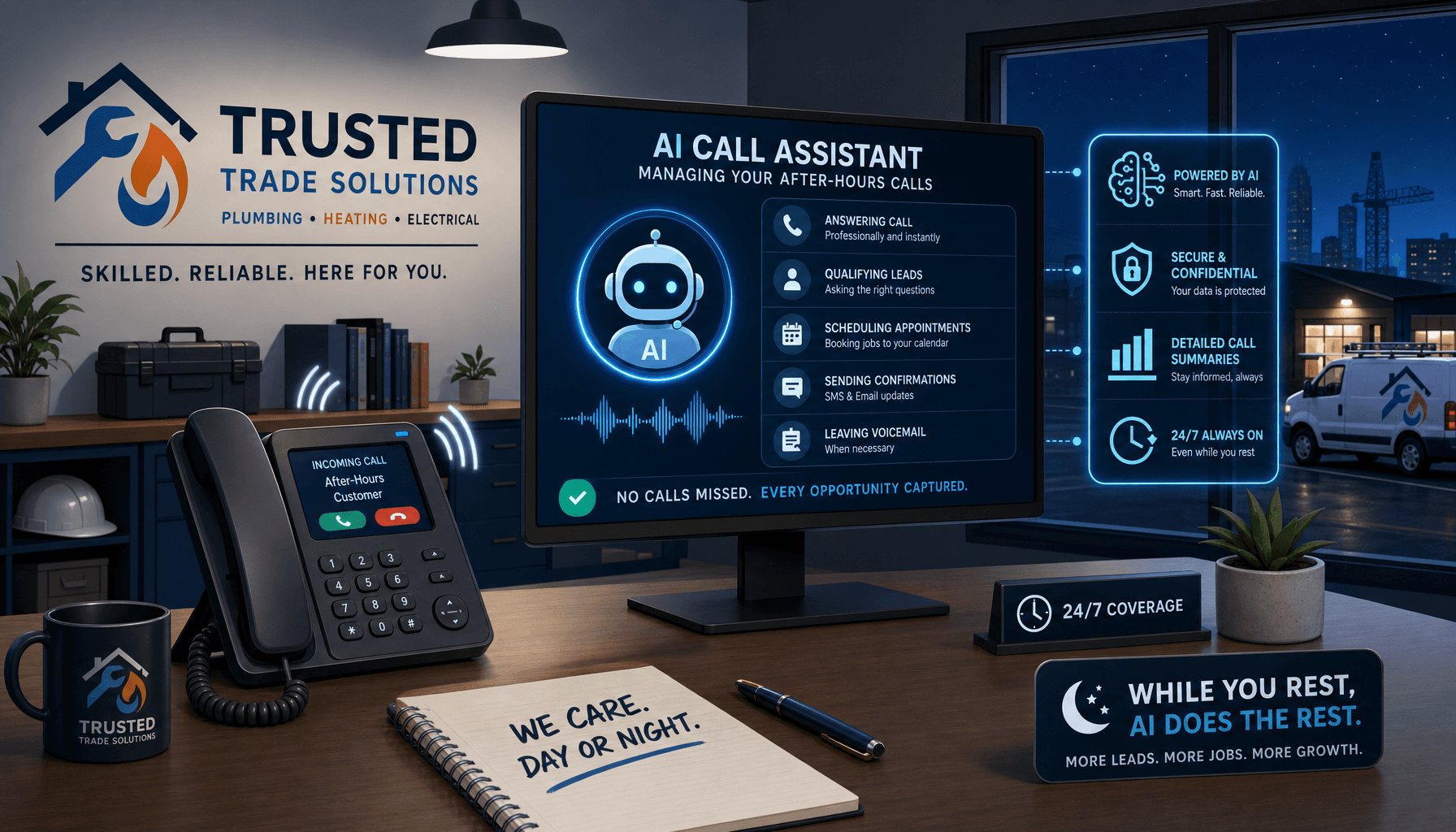 AI After-Hours Phone Coverage: Transforming Trade Businesses